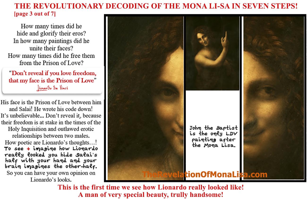 THE DECODING OF THE MONA LISA!!!